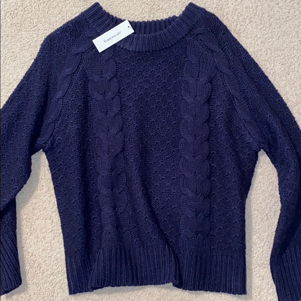 Francesca’s sweater!
